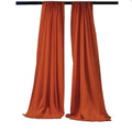 Backdrop Drape Curtain 5 Feet Wide x 6 Feet High, Polyester Poplin SEAMLESS 1 SETS. - New Creations Fabric & Foam Inc