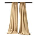 Backdrop Drape Curtain 5 Feet Wide x 6 Feet High, Polyester Poplin SEAMLESS 1 SETS. - New Creations Fabric & Foam Inc