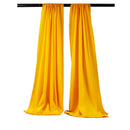 Backdrop Drape Curtain 5 Feet Wide x 8 Feet High, Polyester Poplin SEAMLESS 1 SETS. - New Creations Fabric & Foam Inc