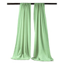 Backdrop Drape Curtain 5 Feet Wide x 9 Feet High, Polyester Poplin SEAMLESS 1 SETS. - New Creations Fabric & Foam Inc