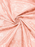 Big Rose Jacquard Satin 58" Wide| New Creations Fabric & Foam Inc. - New Creations Fabric & Foam Inc