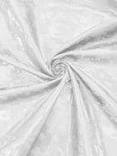 Big Rose Jacquard Satin 58" Wide| New Creations Fabric & Foam Inc. - New Creations Fabric & Foam Inc