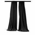 Backdrop Drape Curtain 5 Feet Wide x 9 Feet High, Polyester Poplin SEAMLESS 1 SETS.