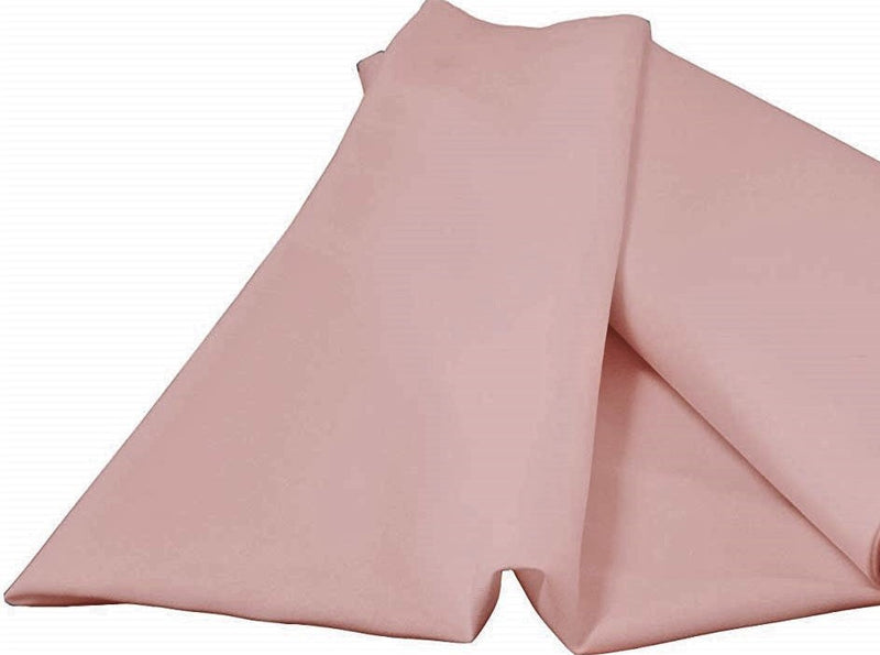 Blush Pink 58/59" Wide 100% Premium Woven Polyester Poplin Fabric By The Yard