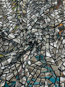 Broken Glass Sequin Velvet 58" Wide| New Creations Fabric & Foam Inc. - New Creations Fabric & Foam Inc