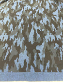 Camouflage Polyester Spandex 58" Wide| New Creations Fabric & Foam Inc. - New Creations Fabric & Foam Inc