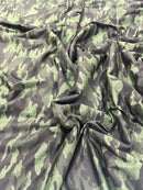 Camouflage Polyester Spandex 58" Wide| New Creations Fabric & Foam Inc. - New Creations Fabric & Foam Inc