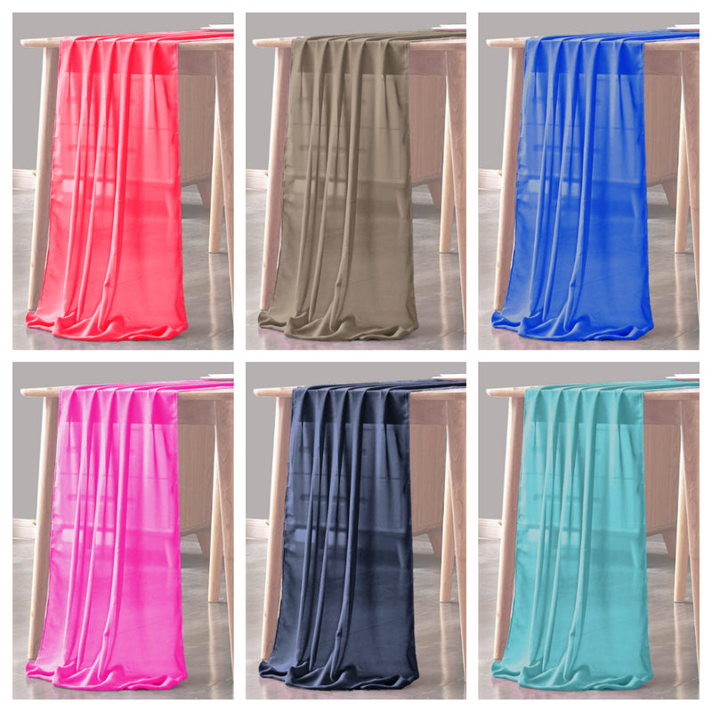 CHIFFON SHEER TABLE RUNNER (29" inches x 108" inches)