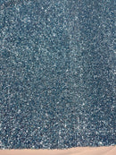 Chain Sequin 4 Way Stretch Mesh 54" Wide| New Creations Fabric & Foam Inc. - New Creations Fabric & Foam Inc