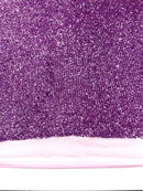 Chain Sequin 4 Way Stretch Mesh 54" Wide| New Creations Fabric & Foam Inc. - New Creations Fabric & Foam Inc