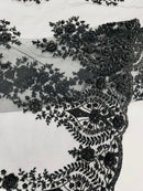 Classic Beaded Damask Lace 54” Wide| New Creations Fabric & Foam Inc. - New Creations Fabric & Foam Inc