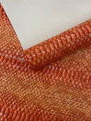 Cobra Snake Shiny Vinyl 3D Embossed Fabric 2 Tone Cobra Snake Fabric| New Creations Fabric & Foam Inc. - New Creations Fabric & Foam Inc