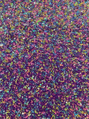 Confetti Sequin Stretch Velvet 54" Wide| New Creations Fabric & Foam Inc. - New Creations Fabric & Foam Inc