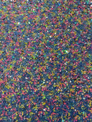 Confetti Sequin Stretch Velvet 54" Wide| New Creations Fabric & Foam Inc. - New Creations Fabric & Foam Inc