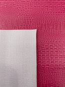 Crocodile Marine Vinyl 2 tone Upholstery Skin Texture Faux Leather PVC| New Creations Fabric & Foam Inc. - New Creations Fabric & Foam Inc