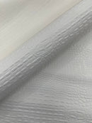 Crocodile Marine Vinyl 2 tone Upholstery Skin Texture Faux Leather PVC| New Creations Fabric & Foam Inc. - New Creations Fabric & Foam Inc