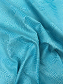 Crocodile Marine Vinyl 2 tone Upholstery Skin Texture Faux Leather PVC| New Creations Fabric & Foam Inc. - New Creations Fabric & Foam Inc