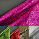 Crush Chrome Mirror Shiny Vinyl Fabric| New Creations Fabric & Foam Inc. - New Creations Fabric & Foam Inc