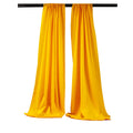 Backdrop Drape Curtain 5 Feet Wide x 9 Feet High, Polyester Poplin SEAMLESS 1 SETS.