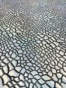 Dragon Skin Foil Stretch Velvet 58" Wide| New Creation Fabric & Foam Inc. - New Creations Fabric & Foam Inc