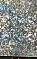 Dragon Skin Foil Stretch Velvet 58" Wide| New Creation Fabric & Foam Inc. - New Creations Fabric & Foam Inc