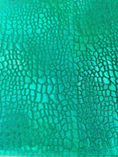 Dragon Skin Foil Stretch Velvet 58" Wide| New Creation Fabric & Foam Inc. - New Creations Fabric & Foam Inc