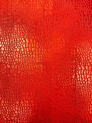 Dragon Skin Foil Stretch Velvet 58" Wide| New Creation Fabric & Foam Inc. - New Creations Fabric & Foam Inc