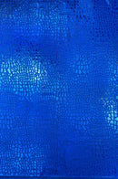 Dragon Skin Foil Stretch Velvet 58" Wide| New Creation Fabric & Foam Inc. - New Creations Fabric & Foam Inc