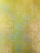 Dragon Skin Foil Stretch Velvet 58" Wide| New Creation Fabric & Foam Inc. - New Creations Fabric & Foam Inc