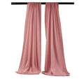 Backdrop Drape Curtain 5 Feet Wide x 8 Feet High, Polyester Poplin SEAMLESS 1 SETS.