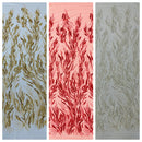 FANCY BEADED LACE ON MESH FABRIC (By The Yard) - New Creations Fabric & Foam Inc