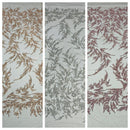 FASHION BEADED LACE ON GLITTER MESH FABRIC (By The Yard) - New Creations Fabric & Foam Inc