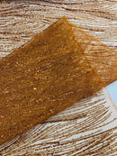 Fashion Glitter Design On A Mesh Lace Fabric| New Creations Fabric & Foam Inc. - New Creations Fabric & Foam Inc