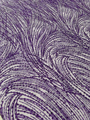 Fashion Glitter Design On A Mesh Lace Fabric| New Creations Fabric & Foam Inc. - New Creations Fabric & Foam Inc