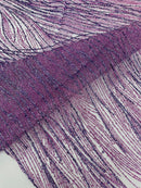 Fashion Glitter Design On A Mesh Lace Fabric| New Creations Fabric & Foam Inc. - New Creations Fabric & Foam Inc