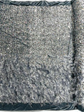 Feather Sequin Velvet Fabric 54" Wide| New Creations Fabric & Foam Inc. - New Creations Fabric & Foam Inc