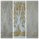 FIESTA BEADED LACE ON MESH FABRIC (By The Yard) - New Creations Fabric & Foam Inc