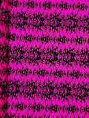 Flocking Flame Power Mesh Fabric 58" Wide| New Creations Fabric & Foam Inc. - New Creations Fabric & Foam Inc