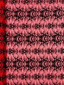 Flocking Flame Power Mesh Fabric 58" Wide| New Creations Fabric & Foam Inc. - New Creations Fabric & Foam Inc