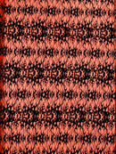 Flocking Flame Power Mesh Fabric 58" Wide| New Creations Fabric & Foam Inc. - New Creations Fabric & Foam Inc