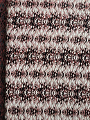 Flocking Flame Power Mesh Fabric 58" Wide| New Creations Fabric & Foam Inc. - New Creations Fabric & Foam Inc
