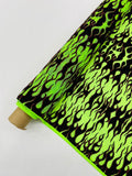 Flocking Flame Power Mesh Fabric 58" Wide| New Creations Fabric & Foam Inc. - New Creations Fabric & Foam Inc