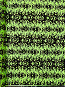 Flocking Flame Power Mesh Fabric 58" Wide| New Creations Fabric & Foam Inc. - New Creations Fabric & Foam Inc