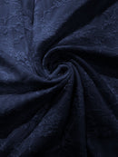 FLORAL NYLON STRETCH LACE (by the yard) - New Creations Fabric & Foam Inc