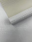 Florida Gator 3D Embossed Vinyl Fabric| New Creations Fabric & Foam Inc. - New Creations Fabric & Foam Inc