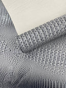 Florida Gator 3D Embossed Vinyl Fabric| New Creations Fabric & Foam Inc. - New Creations Fabric & Foam Inc