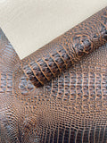 Florida Gator 3D Embossed Vinyl Fabric| New Creations Fabric & Foam Inc. - New Creations Fabric & Foam Inc