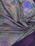 Foggy Foil Stretch Velvet 58" Wide| New Creations Fabric & Foam Inc - New Creations Fabric & Foam Inc