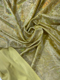 Foggy Foil Stretch Velvet 58" Wide| New Creations Fabric & Foam Inc - New Creations Fabric & Foam Inc