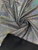 Foggy Foil Stretch Velvet 58" Wide| New Creations Fabric & Foam Inc - New Creations Fabric & Foam Inc